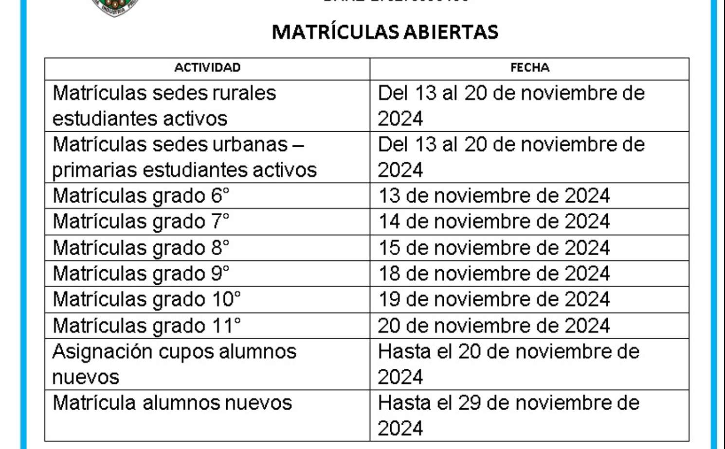 Foto Colegio